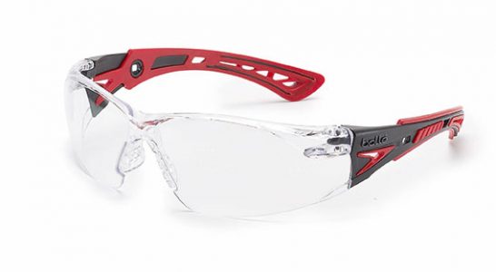 Bolle Rush Safety Glasses Platinum Clear