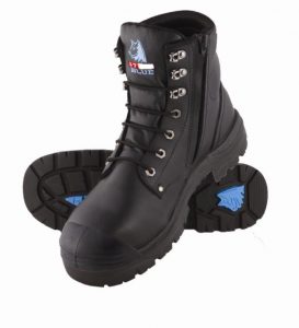 Steelblue Argyle Zip Safety Boot Black 332152