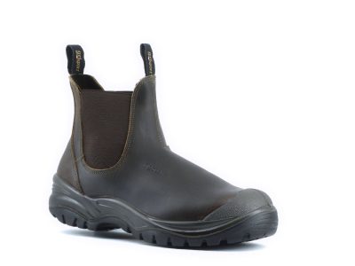 Grisport Genoa Slip On Safety Boot Brown