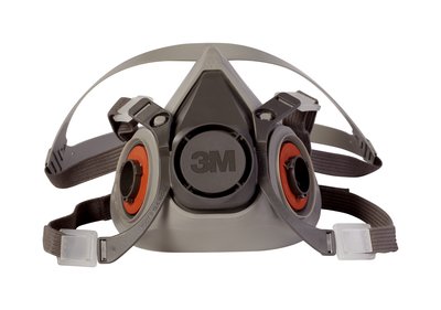3M Half Face Mask Respirator – Medium 6200