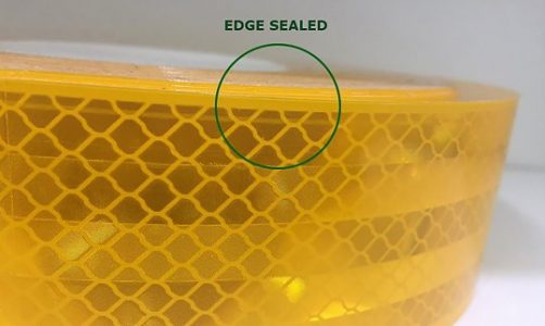 Esko Reflective Conspicuity Yellow Tape 50mm (per Metre)