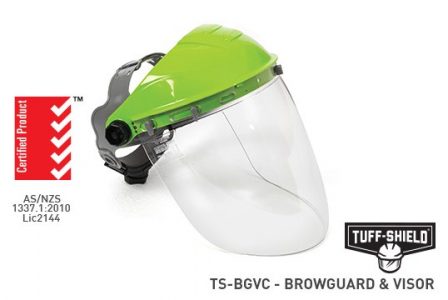 Esko Browguard & Visor Combo Clear AF Tuff Shield – TS-BFVC
