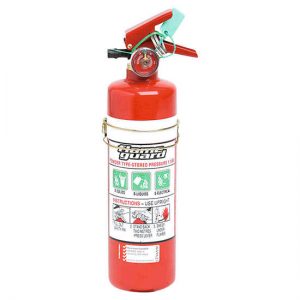 CHUBB 1KG ABE Fire Extinguisher with Metal Bracket