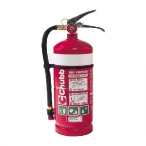 CHUBB 2.3KG ABE Fire Extinguisher with LW V/Bracket