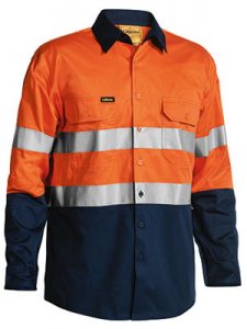 Bisley Hi Vis Shirt Cool Lightweight Shirt Taped – BS6896