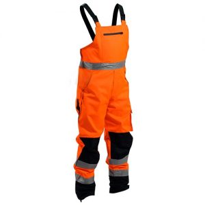 Bison Bib Overalls Extreme Orange BNOPO