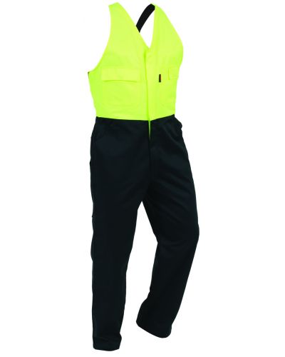 Bison Overall Workzone Easy Action Polycotton Zip