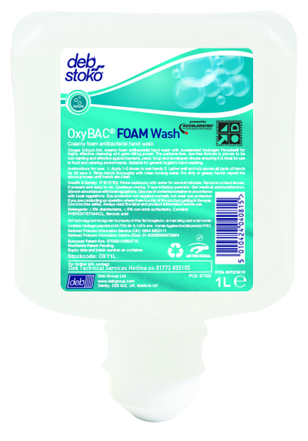 Deb Oxybac Antibac Soap 1 litre