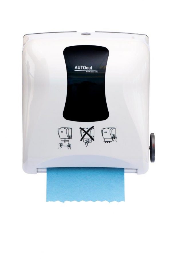 Pacific Hygiene Auto Cut Dispenser White