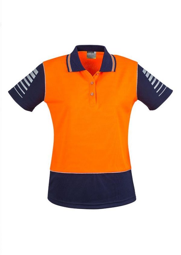 Syzmik Zone Polo Ladies Hi Vis Day Only ZHL236