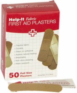 Help-It Plastic Fabric 19mmx72mm Box 50