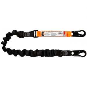 LINQ Single Elasticated Lanyard with 2 x Snap Hooks