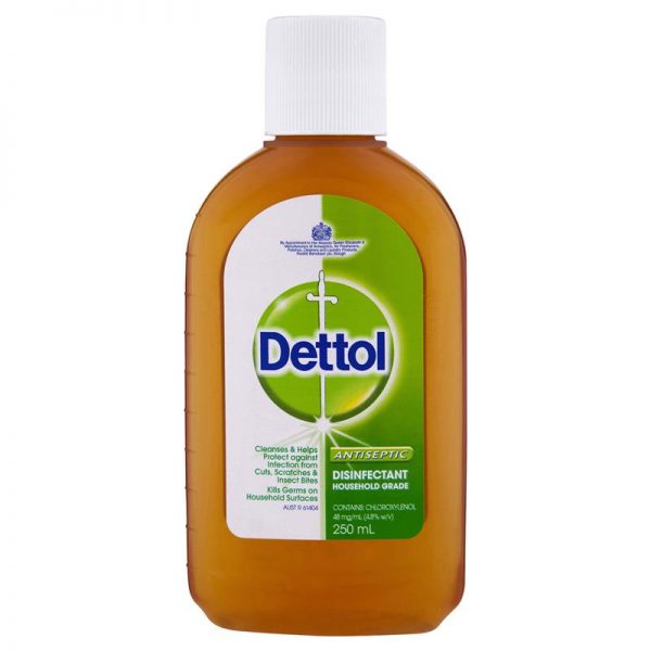 Dettol Antiseptic Disinfectant Household Grade 250mL