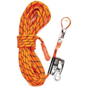 LINQ Rope Kernmantle Thimble Eye C/W Rope Grab 20m