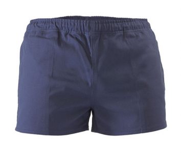 Bisley Rugby Shorts Men’s Cotton – Navy