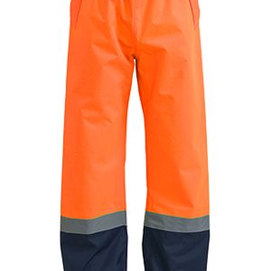 Bisley Rain Shell Hi Vis Taped Pant BP6965T