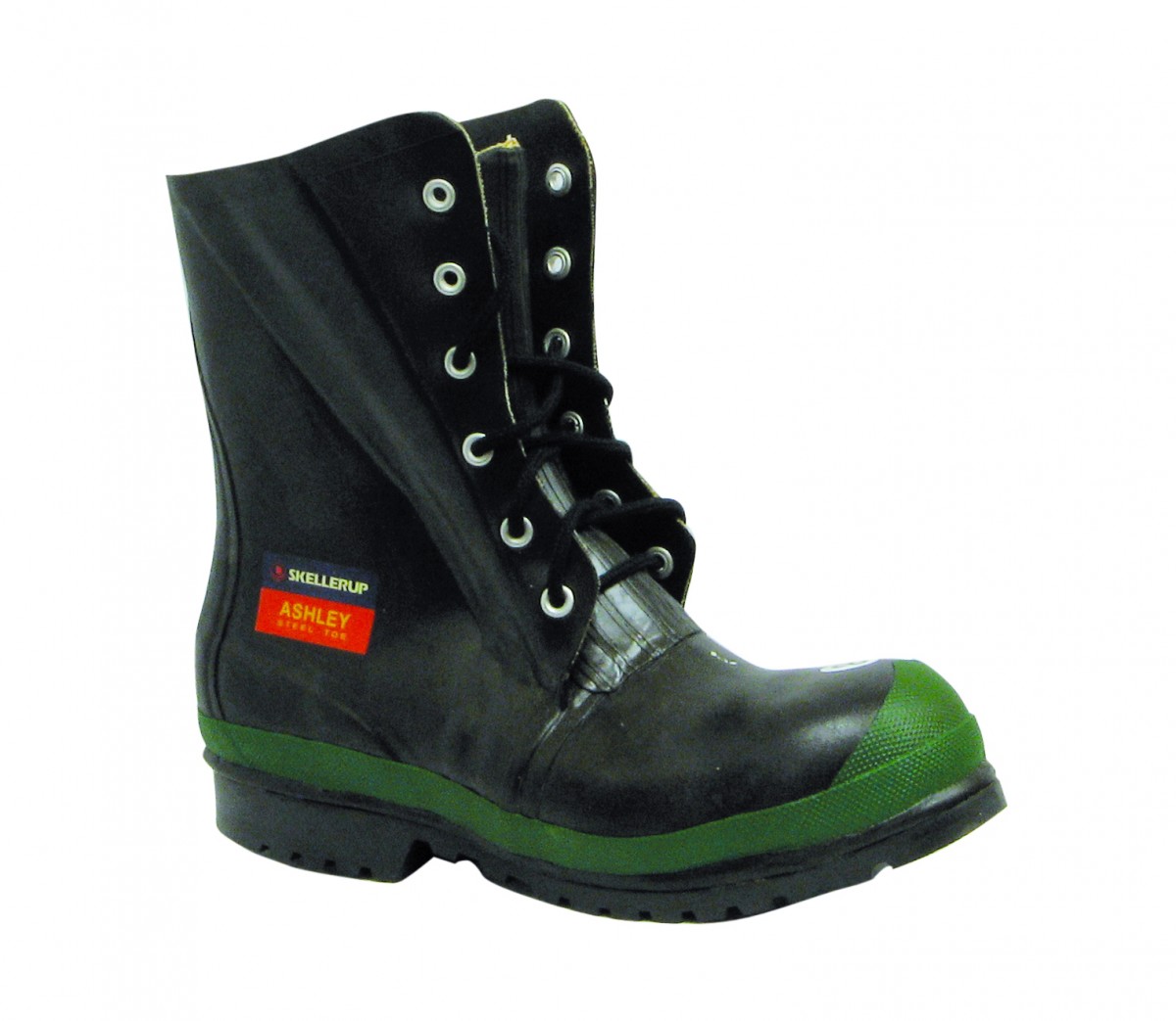 Skellerup Ashley Rubber Gumboot Laceup Steel Toe