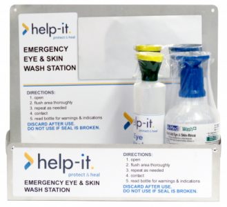 Help-It Eye Wall Mountable Wash Shelf Station