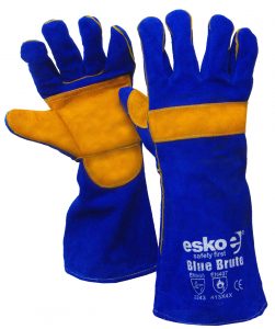 Esko Premium Welders Gloves Brute Blue/Gold