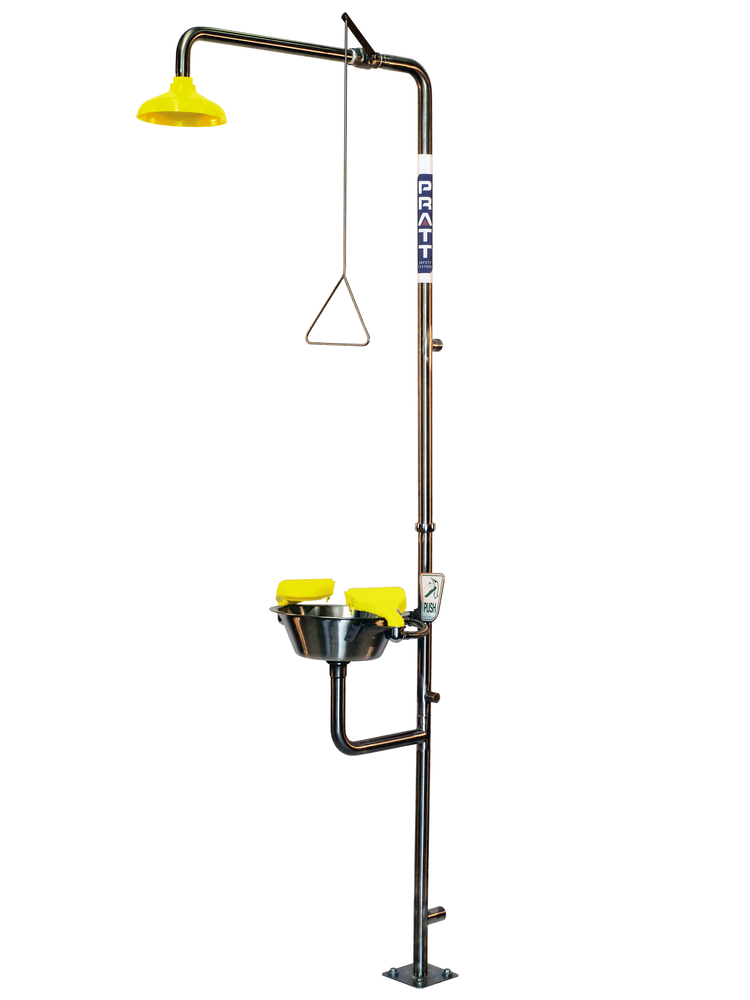 SE603 PRATT Combination SS Shower eyewash Safety1st