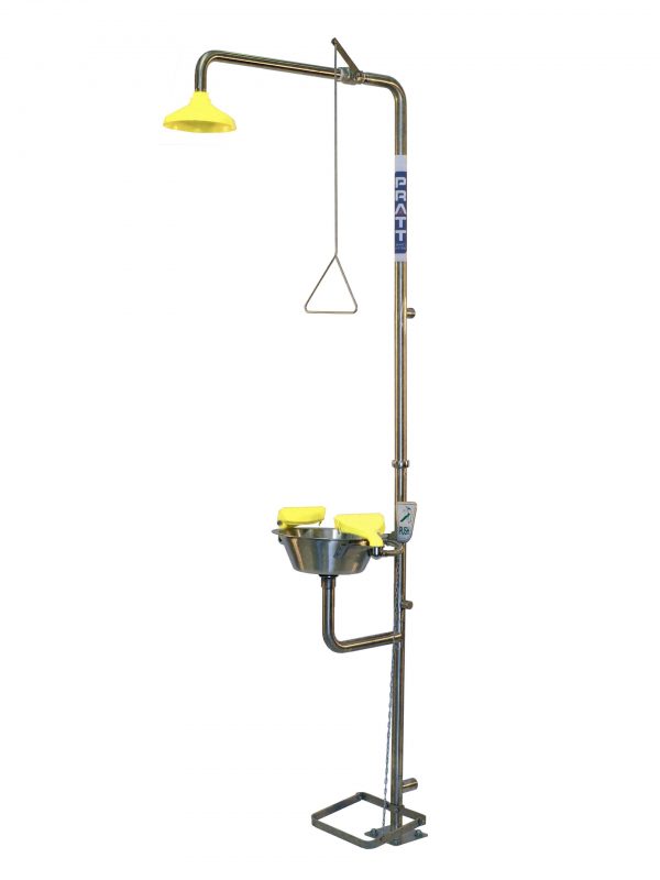 Pratt Combination Deluge Shower - SE607r