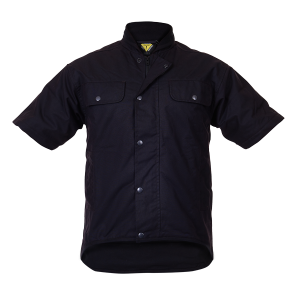 Caution Vest Oilskin Short Sleeve Brown PCO1310-BR