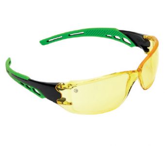Spec Cirrus Anti-Scratch & Fog UV Safety Glass – Amber