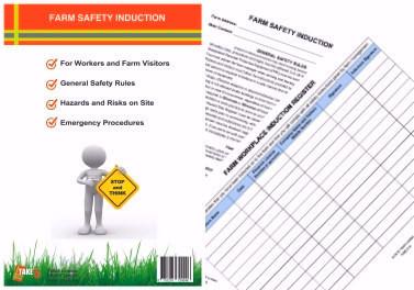 Farm Safety Induction Pad Take 5