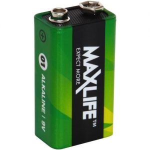 Maxlife Batteries 9V Alkaline Single Pack