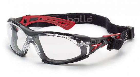 Bolle Rush Plus Clear Glasses with Gasket – 1662301FB