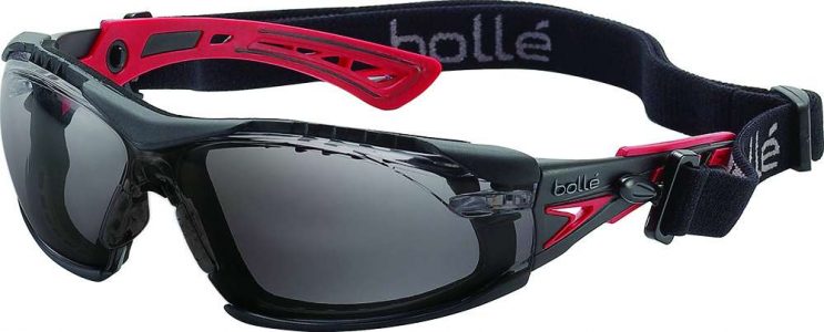 Bolle Rush Plus Smoke with Gasket&Strap 1662302FB