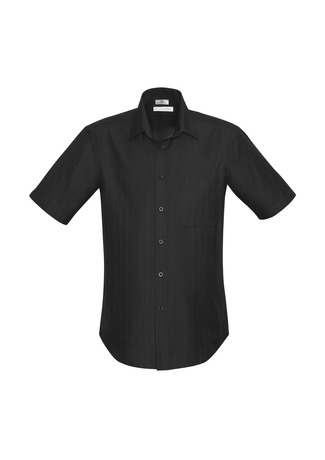 Biz-Collection Men's Preston Short Sleeve Shirt S312MS