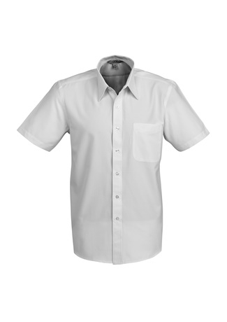 Mens Ambassador Short Sleeve ShirtWhite - Safety1st