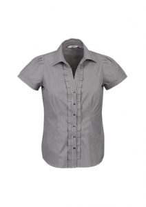 Biz-Collection Ladies Edge Short Sleeve Shirt S267LS