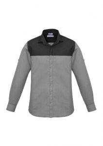 Biz-Collection Men’s Havana Long Sleeve Shirt S503ML
