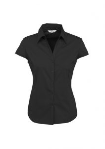 Biz-Collection Ladies Metro Cap Sleeve Shirt S119LN
