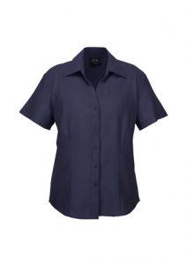 Biz-Collection Ladies Oasis Short Sleeve Shirt LB3601