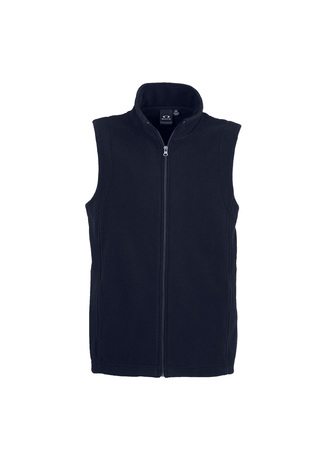 Biz-Collection Fleece Vest Men's Plain Micro F233MN