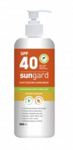 Sunscreen SPF40 with natural insect repellent 500ml pump