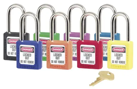 Master Lock Padlock with Steel Shackle 38mm 0410
