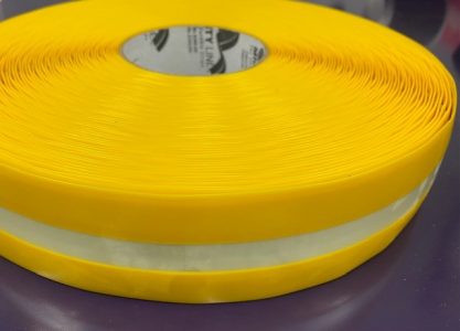 Moghtyline Tape 50mm x 30m Yellow with Luminous Centre Line “CLEARANCE”