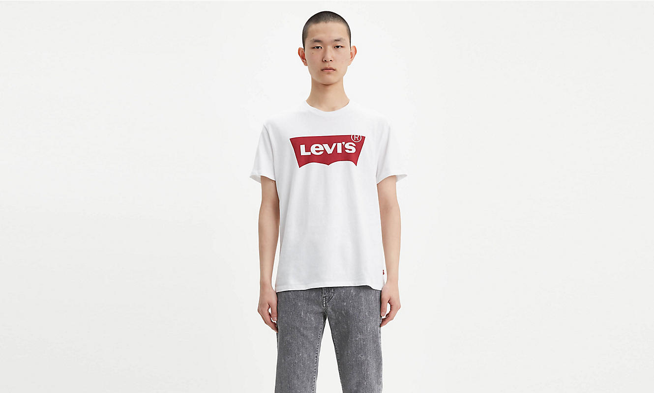 Levi's Graphic Set-In Neck T-Shirt - White - Safety1st