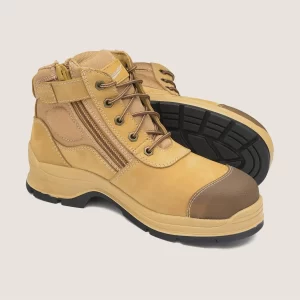 Blundstone 318 Zip Up Work Boot – Wheat