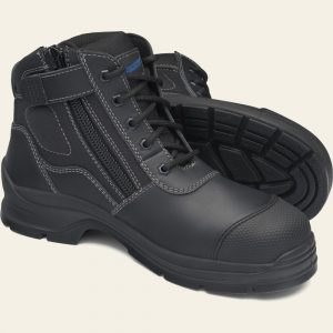 Blundstone 319 Safety Boot Zip in Black