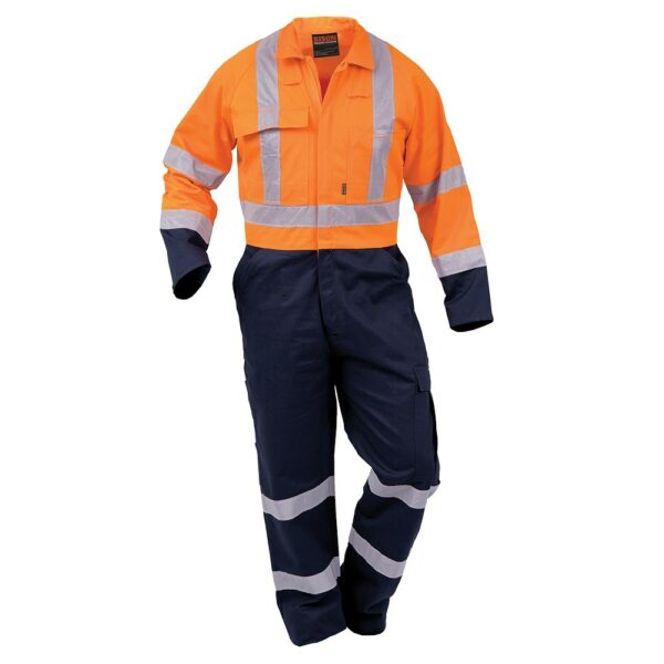 Bison Overall Cotton Workzone Day/Night 300gsm - Image 2