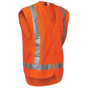 Bison Vest TTMC Hi Vis Day/Night – Orange TTMC