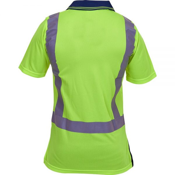Caution Hi-Vis Polo Day/Night Microfibre PCP1211 - Image 5