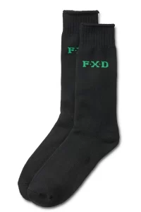 FXD SK-5 Bamboo Work Socks Pack of 2 Pairs Sizes US 7-11
