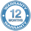 Grisport 12 month warranty badge