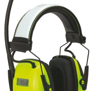 Howard Leight Sync® Hi-Vis Radio Digital Tuning Earmuff